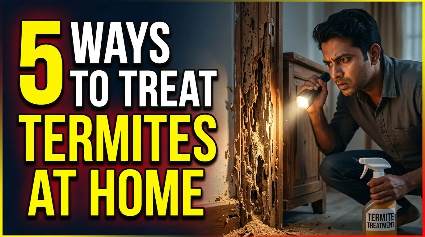 Discover the 5 major hazards termites cause to homes in Ranchi, from hollow door frames and damaged modular kitchens to electrical fire risks and lost land deeds. Learn how to protect your property before it’s too late.