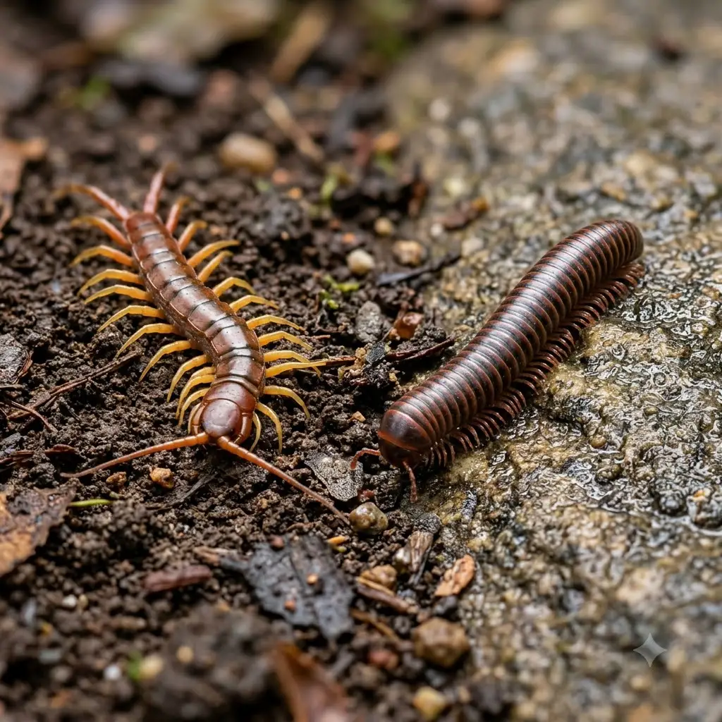 Centipede and Millipede Control